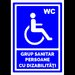 Semn grup sanitar persoane cu dizabilitati